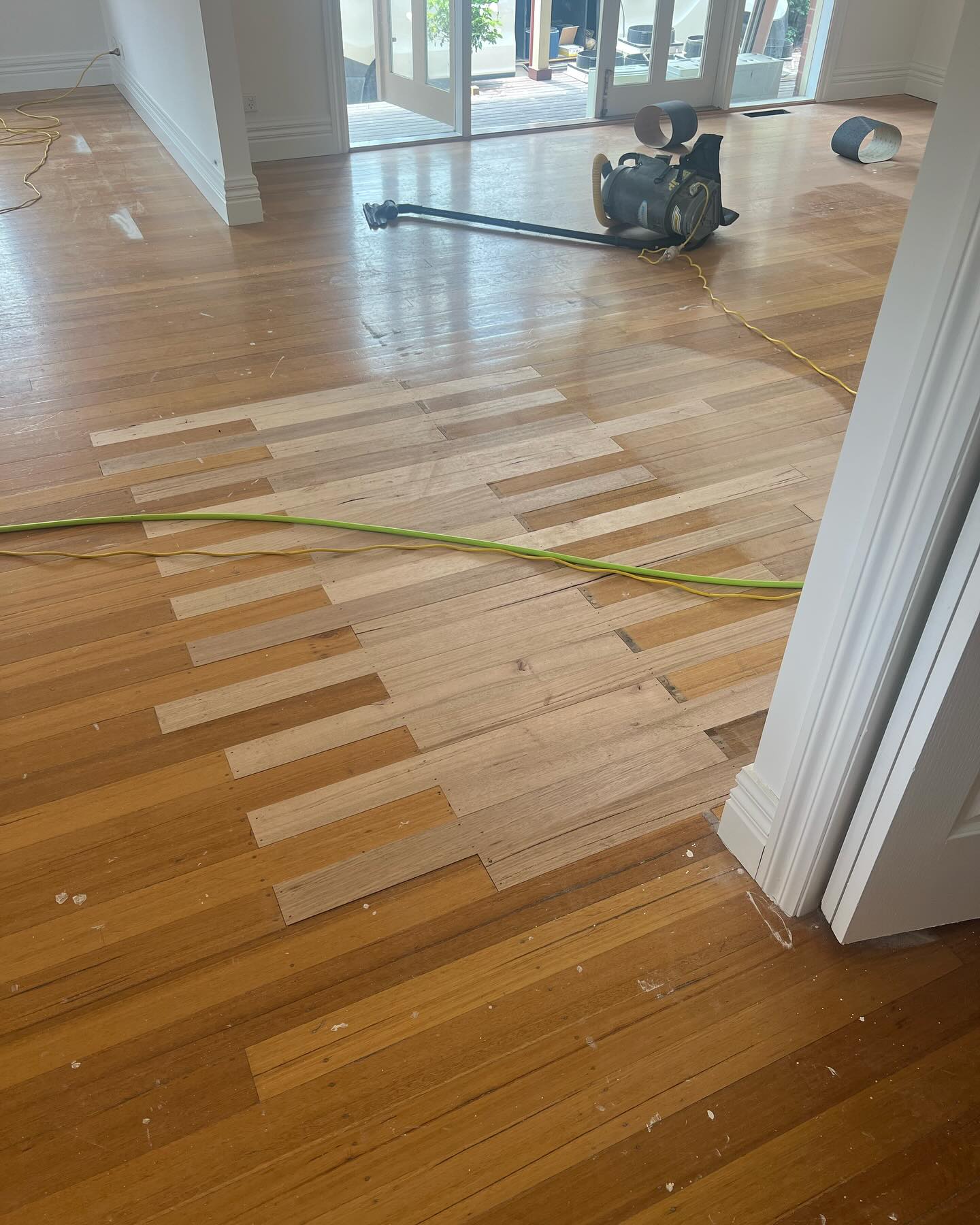 Prepartion and repairs with Tasmanian Oak