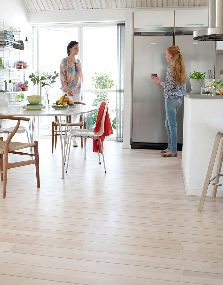 Timber Kitchen Floor Lifestyle