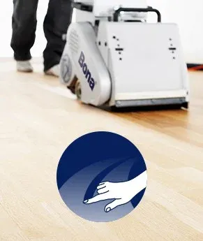 Dust-free sanding